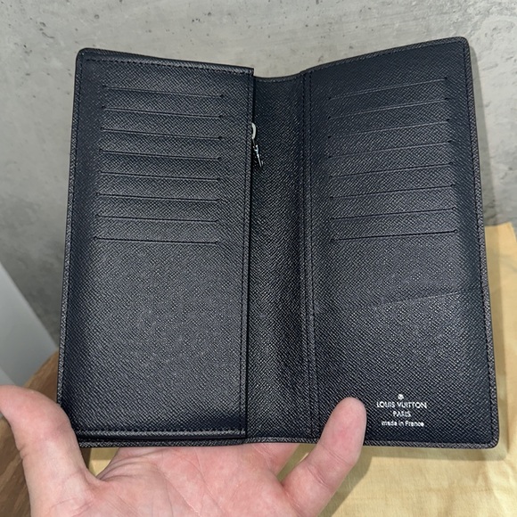 Louis Vuitton monogram ink Chapman Brazza wallet travel organizer giraffe rhino - Picture 5 of 10